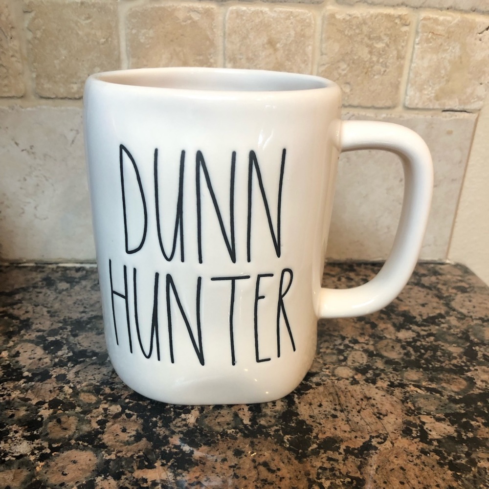 Rae Dunn DUNN HUNTER mug